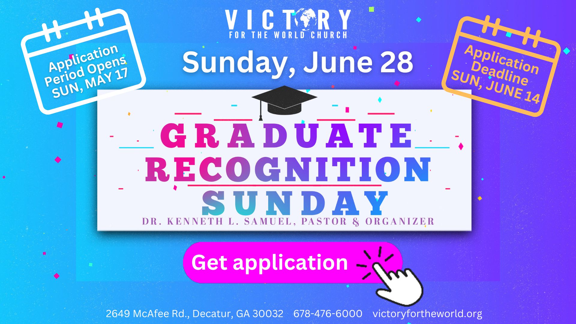 Graduate Recognition Sunday