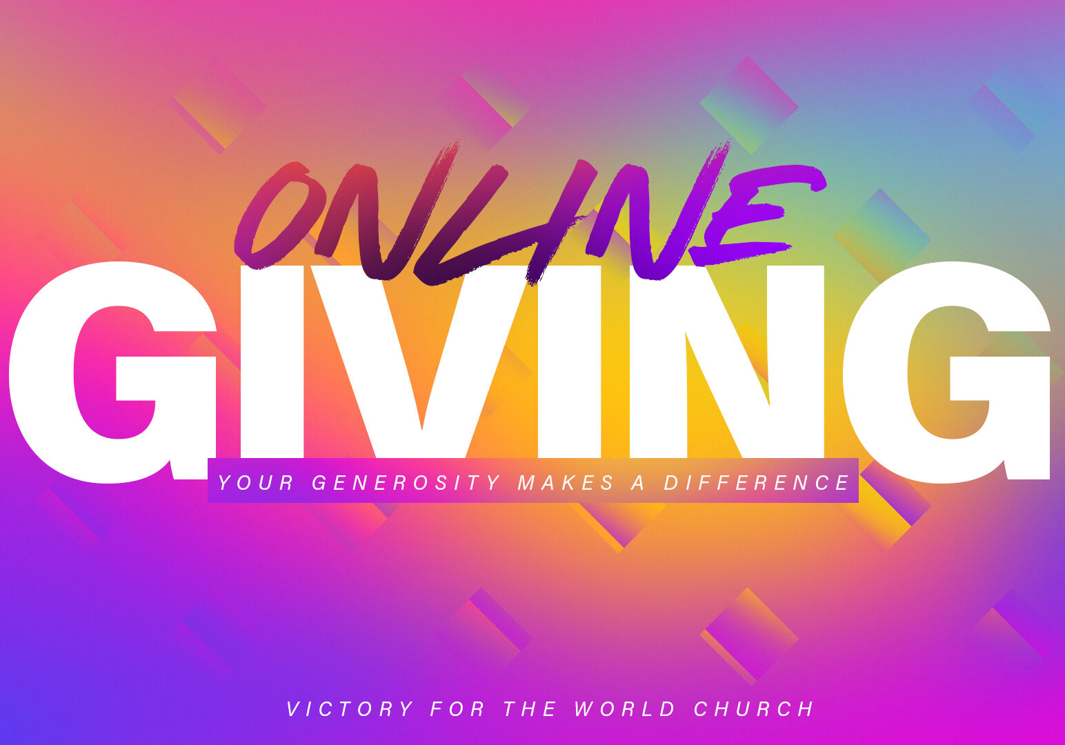 online giving-Slide
